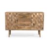 3 Drawer Sideboard With 2 Doors (KD Legs) - Natural - Image 4