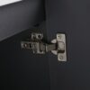 Contemporary 48" Wall Mounted Bathroom Vanity With 3 Soft Close Doors - Khaki - Image 14