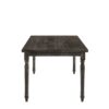 Claudia II - Weathered Dining Table - Gray - Image 3