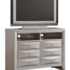 Marilla - Media Chest - Silver Champagne - Image 3