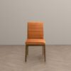 Ines - Dining Chair (Set of 2) - Brown / Burnt Orange - Image 8