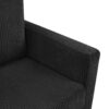 Twin Size Sofa Bed Sleeper Sofa Loveseat With Foldable Mattress, Side Table, Storage Pocket, USB Ports - Black - Image 15
