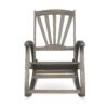 Outdoor Reclining Rocking Chair - Gray - Image 6