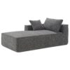 2 Pices Free Combination Minimalist Style Modular Sectional, Wrinkle Resistant Couch Set L Shaped Compressed Sofa For Living Room - Gray - Image 7