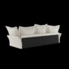 Modern Comfy Upholstered Sofa Cloud Couch, Deep Seat Couches With Multiple Large Soft Pillows, Convertible Deep Seat Chaise Longue For Living Room - Beige - Image 14
