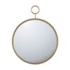 Circle Wall Mirror With Metal Frame, Accent Mirror For Living Room, Entryway, Office - Gold - Image 2
