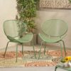 Elba - Garden Chair Set Outdoor Relaxation - Green - Image 2