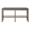 Benti - Bar Height Bench - Brown - Image 2