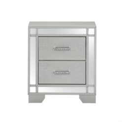 Madison - Nightstand - Silver Champagne