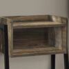 Accent Table, Side Contemporary & Modern - Brown - Image 9