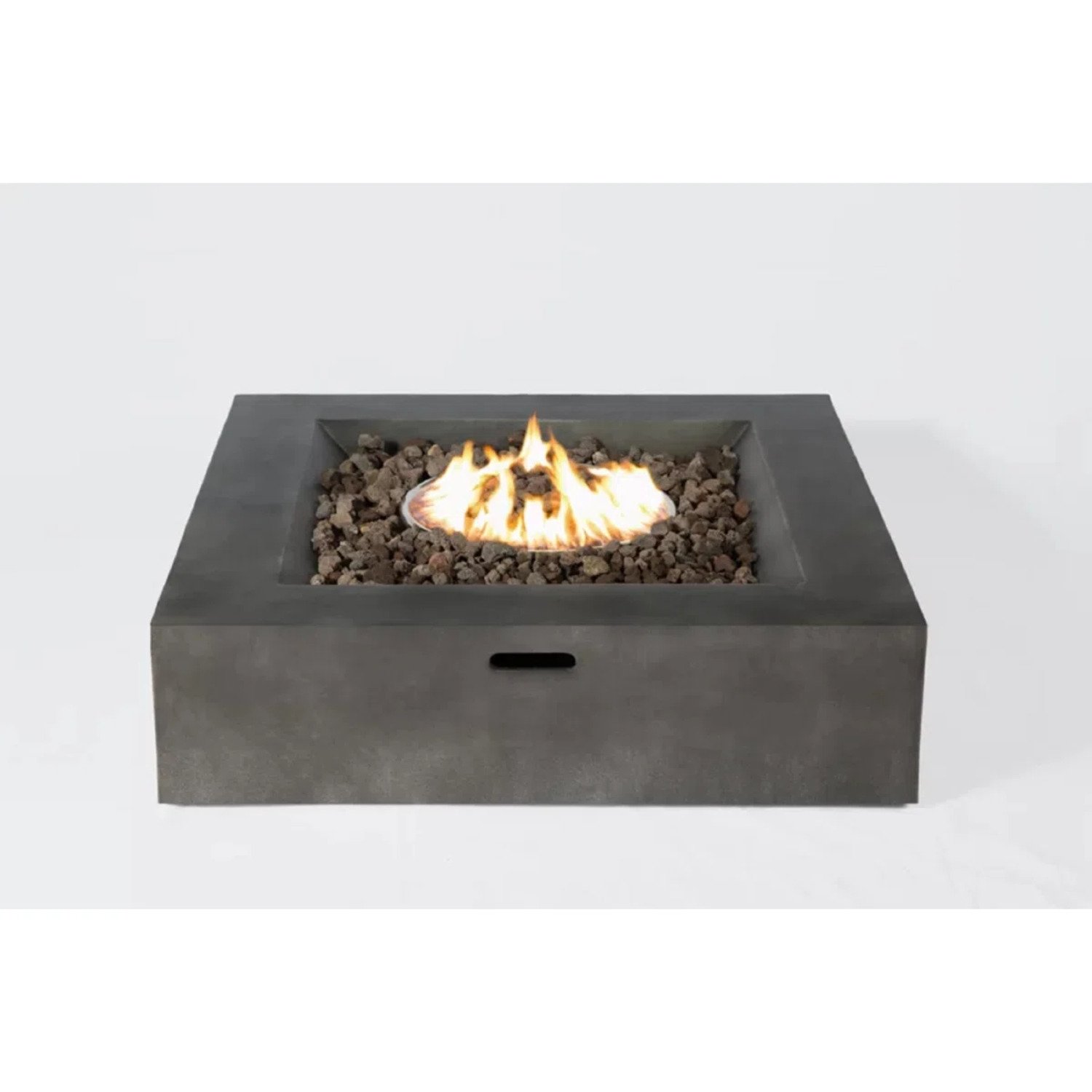 Patio Conversation Set & Cushions, Seats 4 - Gray Mix - Image 5