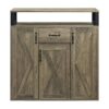 Abiram - Rustic Server - Oak - Image 2