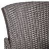 Outdoor Wicker Dining Armchair (Set of 2) - Gray - Image 12
