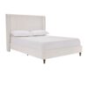 Harper - King Tall Headboard Upholstered Bed, High Headboard, Elegant Simplicity, No Box Spring Needed - Cream White - Image 11