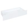 Full Size Daybed With Fence Guardrails And 2 Drawers, Convertible Floor Bed & Daybed - White - Image 2