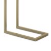 Skyler - C Side Table - Dark Brown / Gold - Image 4