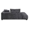 Chosen - Sectional Sofa With Toss Pillows With 2 Chaises With Ottoman - Gray - Image 5
