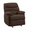 Arcadia - Micro Motion Glider Recliner - Chocolate - Image 3
