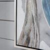 Elongated Modern Abstract Oil Paintings, Wall Art For Living Room Dining Room Bedroom Office Entryway (Set of 2) - Multicolor - Image 7