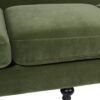 Alana Lawson - Three Cushion Tightback Sofa - Olive Green - Image 12