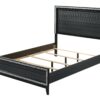 Haiden - Queen Bed With LED - Weathered Black - Image 5