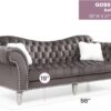 Wilshire - Sofa - Dark Gray - Image 4