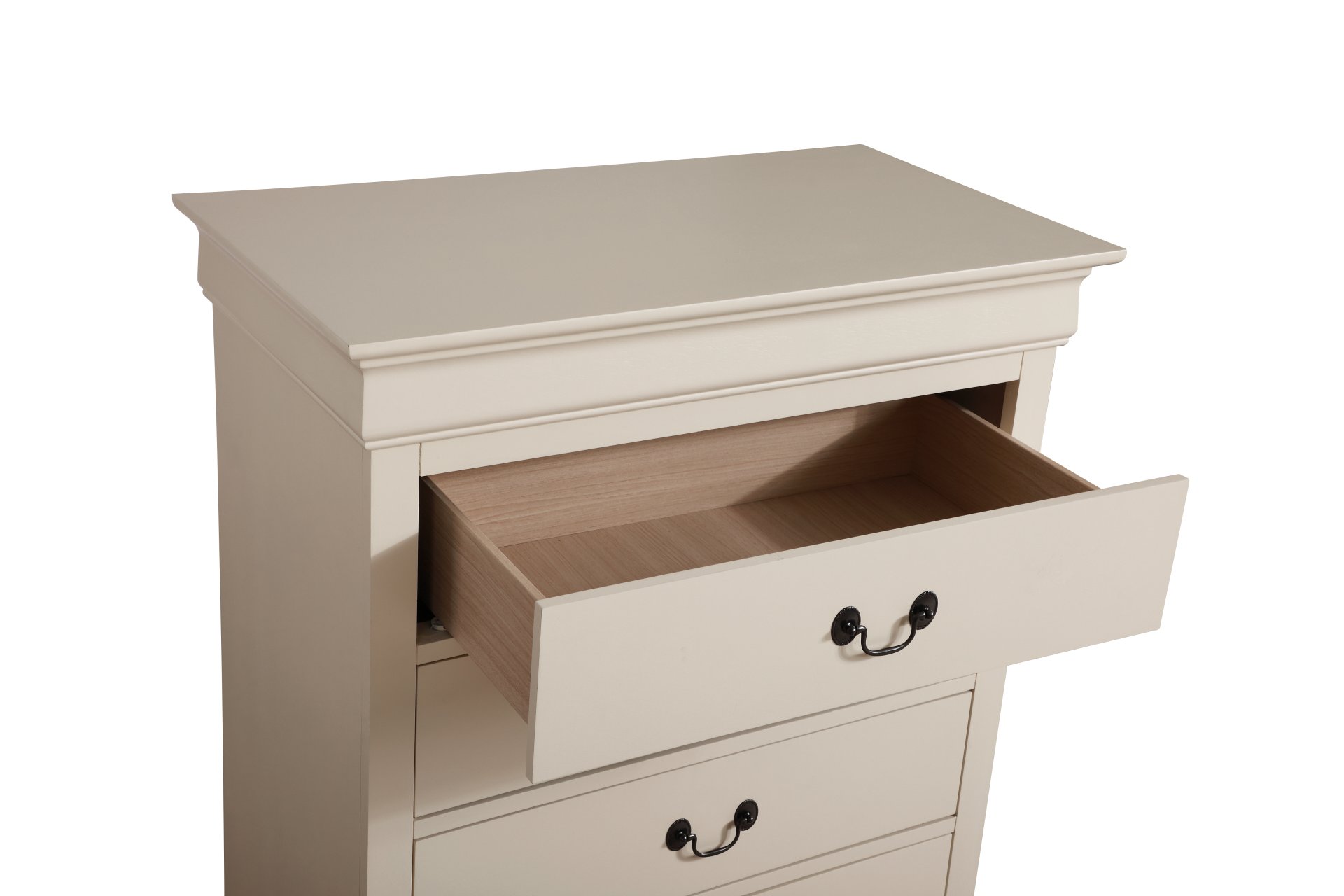 Traditional Style Storage Chest - Beige - Image 7