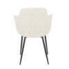 Boyne - Contemporary Chair (Set of 2) - Black / Cream - Image 5