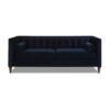Jack - Modern Tuxedo Tufted Sofa - Dark Navy Blue - Image 16