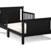 Connelly - Reversible Panel Toddler Bed - Black / Vintage Walnut - Image 2