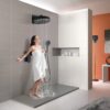 Concealed Shower System 2 Function Set With Control Valve - Matte Black - Image 7