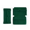 Queen Pull Out Sofa Bed, 3 In 1 Convertible Sleeper Sofa, Multi Functional Velvet Loveseat Bed - Green - Image 14