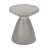 Outdoor Lightweight, Concrete Side Table - Natural - Image 6
