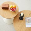 Round Coffee Table - Brown / White - Image 19
