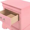 Louis Phillipe - Charming Nightstand - Pink - Image 3