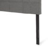 King / California King Sized Headboard - Charcoal Gray - Image 13