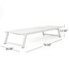 Myers - Chaise Lounge Ultimate Comfort - White - Image 3
