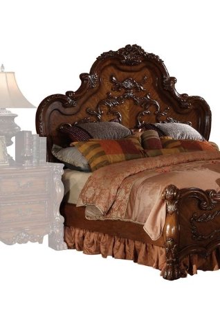 Dresden - Queen Bed - Cherry Oak - Image 4