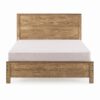 Albany - Twin Bed Frame With Headboard, Heavy Duty Modern Rustic Twin Size Bed Frames - Walnut - Image 5