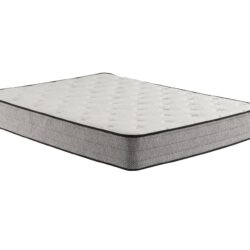 10" California King Mattress With Gel Memory Foam 884 Pocketed Coil - White / Gray