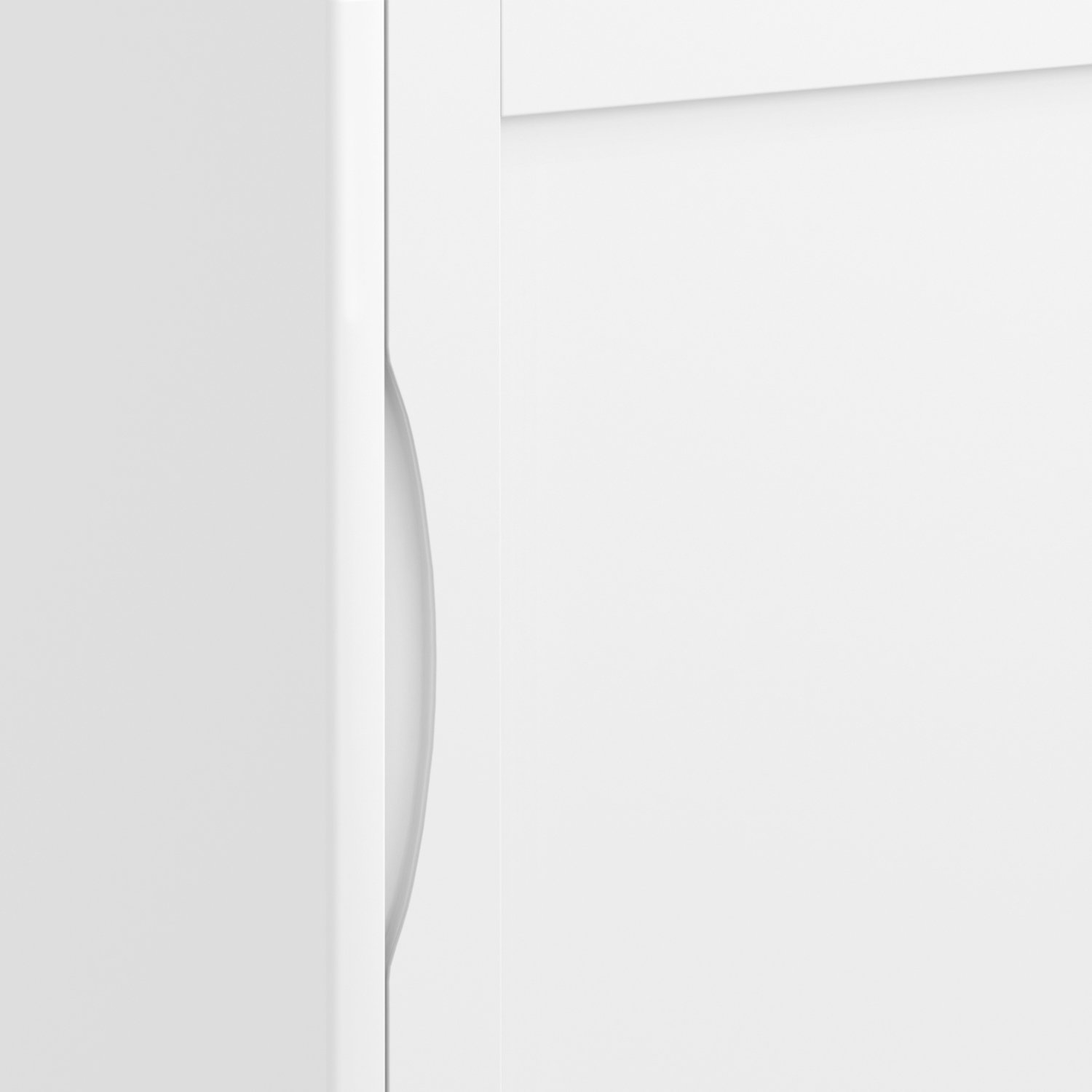 Harper - Low Storage Cabinet - White - Image 7