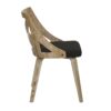 Charlotte - Farmhouse Chair (Set of 2) - White Washed / Charcoal - Image 3