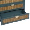 3 Drawer Cabinet - Natural Rattan, Suitable For Bedroom - Green - Image 13