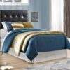 Super Nova - Twin Panel Headboard - Black - Image 4
