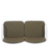 Luna - Outdoor Patio Loveseat - White / Green - Image 8