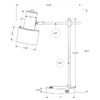 Lighting, Table Lamp, USB Port Included, Modern - Black - Image 4