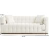 Eleanor - Sofa Boucle - Beige / Gold / Ivory / Ivory White - Image 3