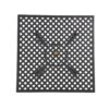 Arch Mesh Dining Table With Lightweight Frame - Black - Image 6