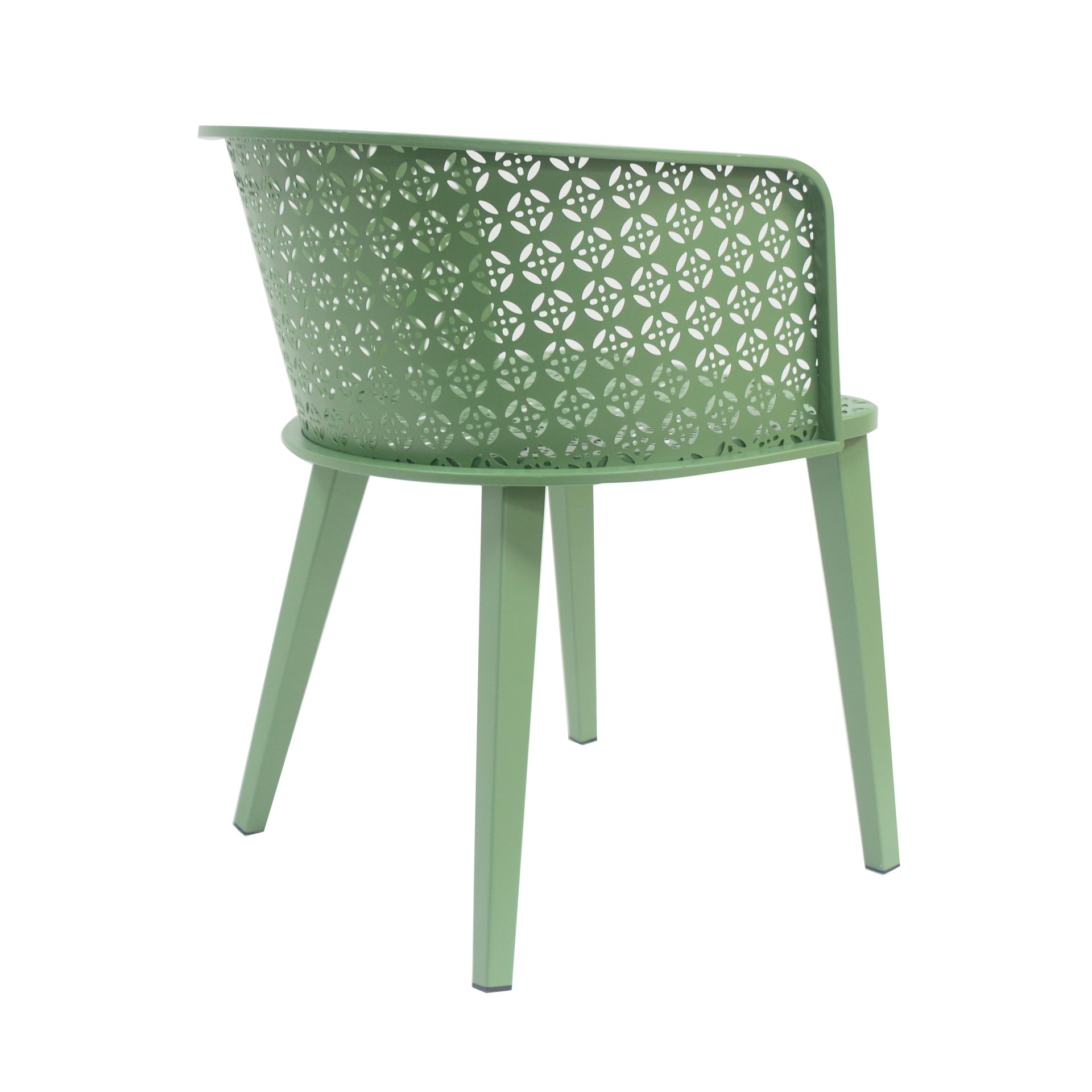 Milan - Outdoor Dining Chair (Set of 2) - Green - Image 8
