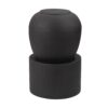 Heavy Outdoor Cement Fountain, Cute Unique Urn Design Water Feature For Home Garden, Lawn Deck & Patio - Black - Image 3